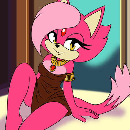 Flat Colour Half Body