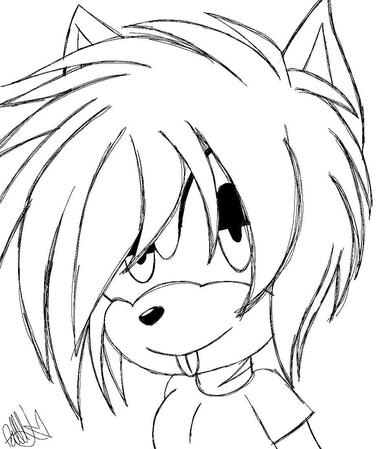 Digital Headshot Sketch